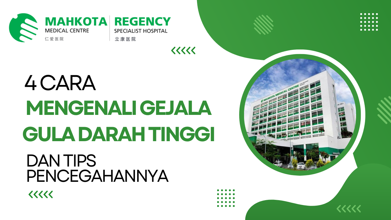 4 Cara Mengenali Gejala Gula Darah Tinggi dan Tips Pencegahannya